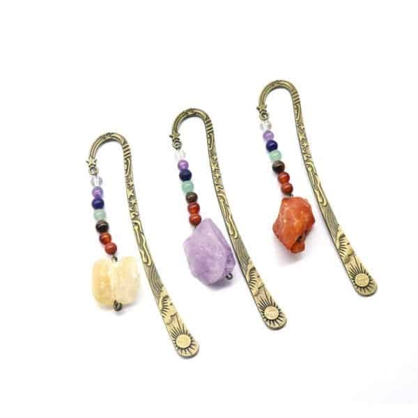 Gemstone bookmark mixed color