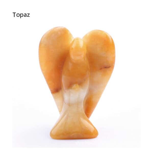 healing crystal angel topaz