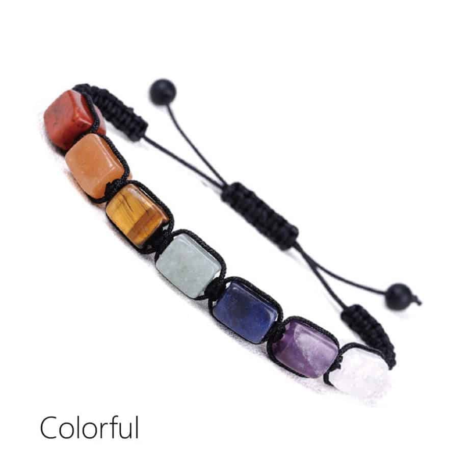 chakra bracelet colorful