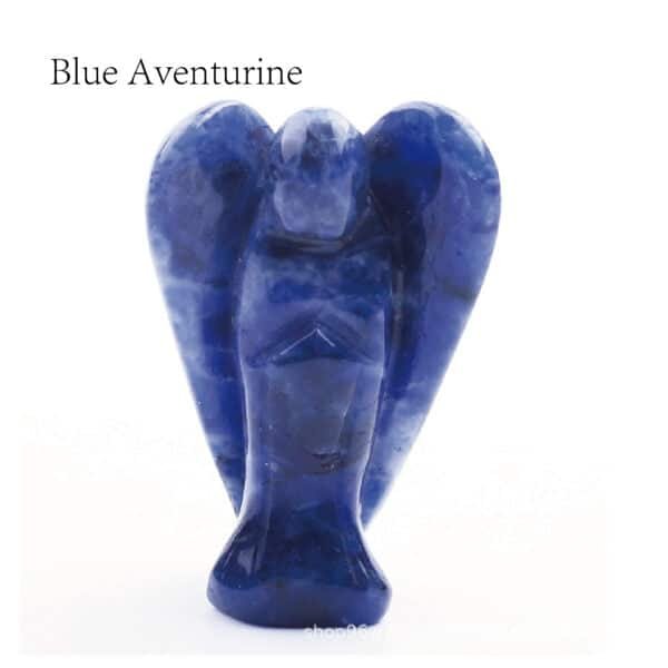 healing crystal angel blue aventurine