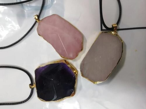healing crystal pendant
