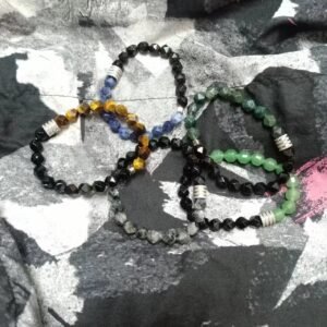 Cut Faced Beads Healing Crystal Bracelet HC251 photo review