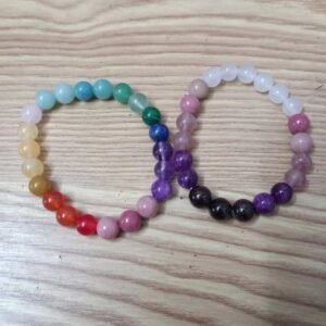 Colorful Healing Crystal Bracelet HC259 photo review