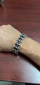 Men’s Bike Chain Bracelet Stainless Steel