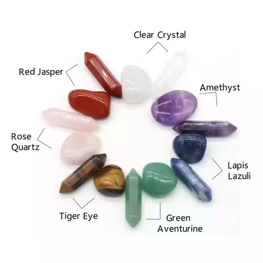 chakra stone set