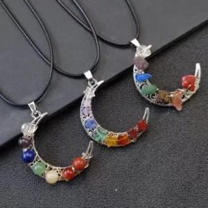 chakra pendant mixed color