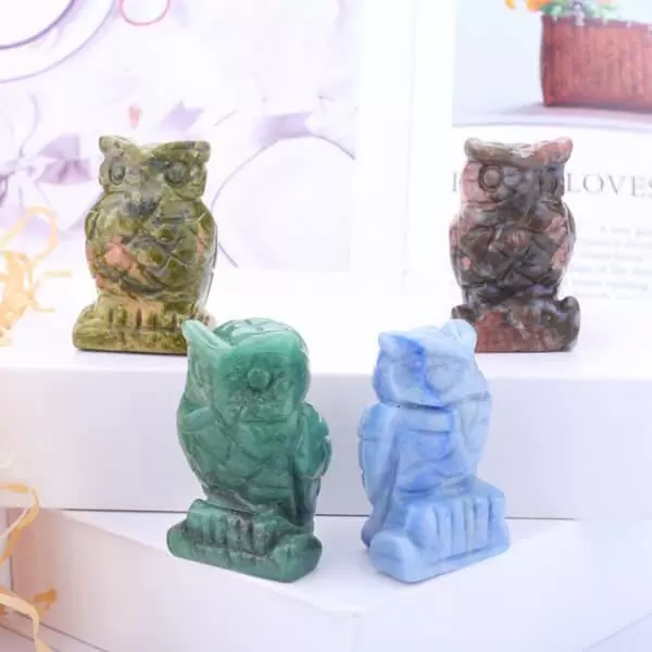 healing crystal owl wholesale