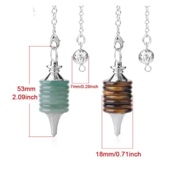Crystal Pendulums Chakra Dowsing details