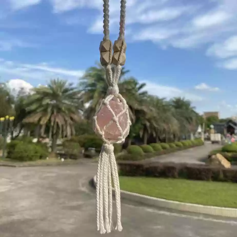 Natural Healing Crystal Hanging Ornament