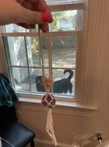 crystal hanging