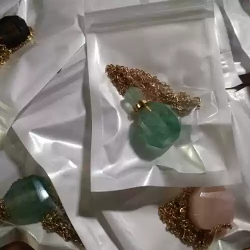 Crystal Pendant With Perfume Bottle