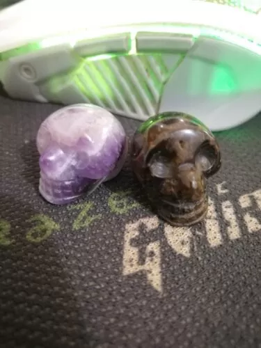 Crystal Skull Figurine Statue Sculptures