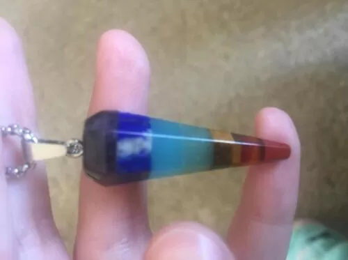 Chakra Stones Necklace Gemstone Pendant