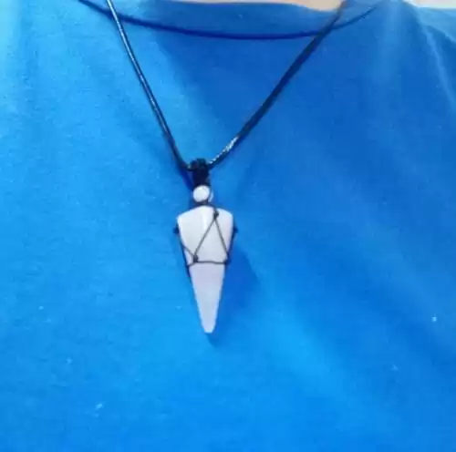Natural Crystal Pendant Dowsing Pendulum