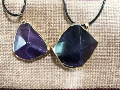 healing crystal pendant
