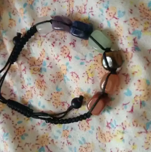 Chakra Healing Crystals Stretch Bracelet