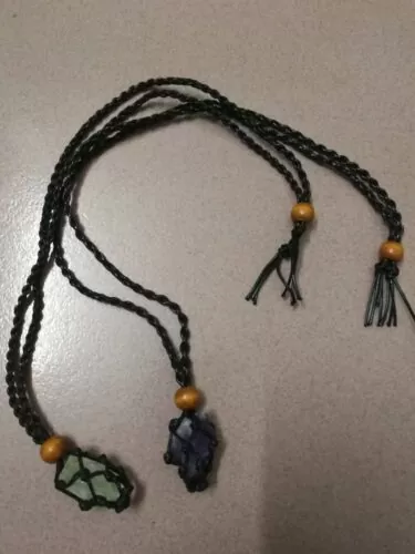 Healing Crystal Pendant Raw Stones