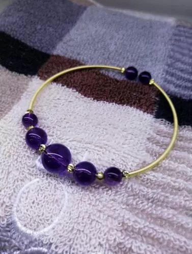 Natural Crystal Bangle