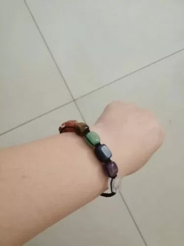 Chakra Healing Crystals Stretch Bracelet