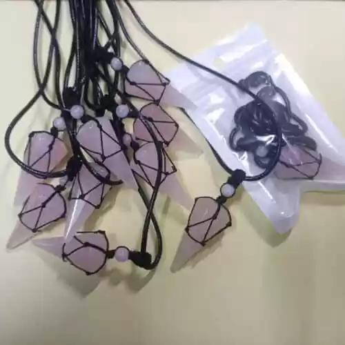Natural Crystal Pendant Dowsing Pendulum