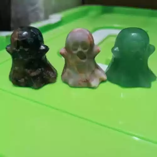 Crystal Ghost Statue