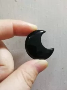 Moon Shape Worry Stones