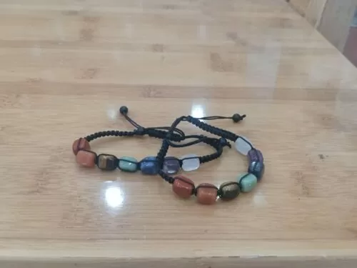 Chakra Healing Crystals Stretch Bracelet