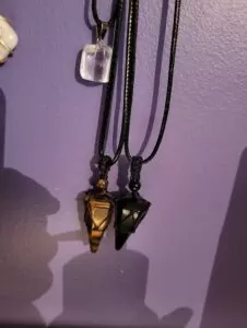 Natural Crystal Pendant Dowsing Pendulum