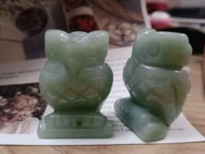 Owl Figurines Healing Crystal