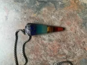 Chakra Stones Necklace Gemstone Pendant
