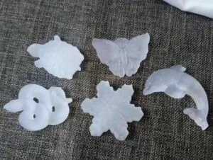 Selenite Crystal Hand-Carved Statues