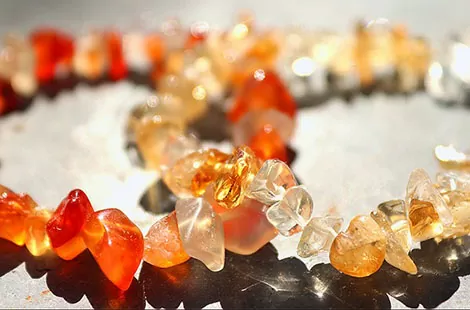 healing crystal jewelry