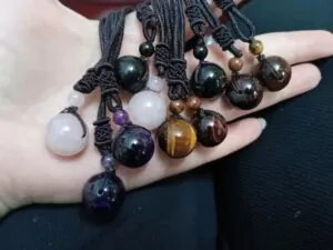 Natural Healing Crystals Pendant