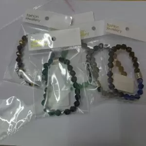 Cut Faced Beads Healing Crystal Bracelet HC251 photo review