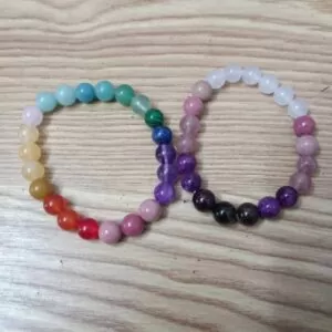 Colorful Healing Crystal Bracelet HC259 photo review
